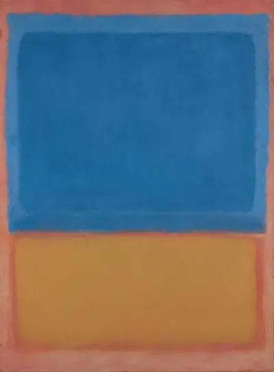Untitled (Red, Blue, Orange) Mark Rothko
